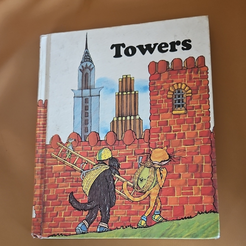 Vintage Houghton Mifflin Towers Reading Book